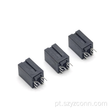Conector PCI de passo de 1,27 mm fileira dupla 6P